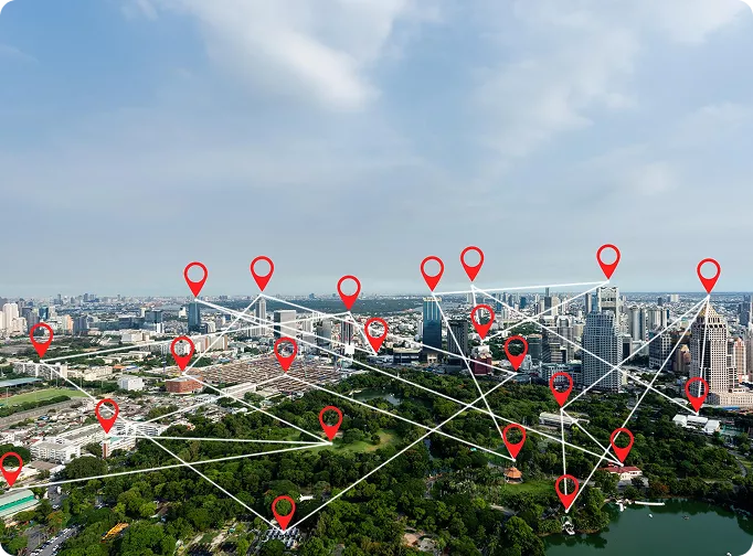 Multi-location business communications