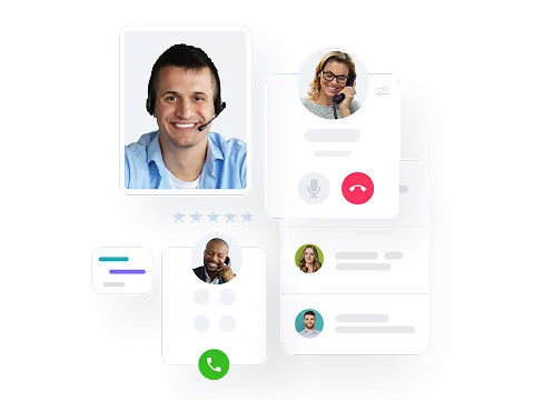 Video meetings interface